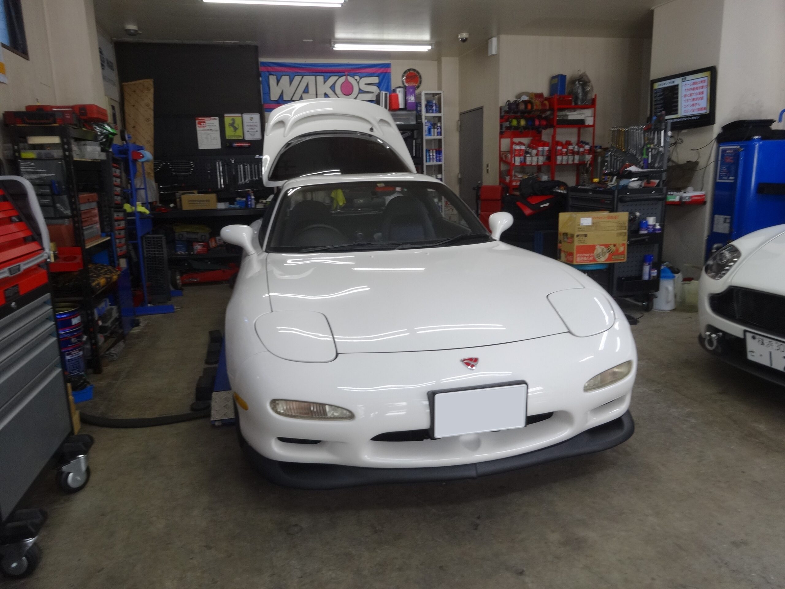 マツダ RX-7（FD3S） アイドリングが高い、燃料計が不正確
